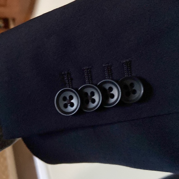 Men’s navy blue blazer - Picture 6 of 9